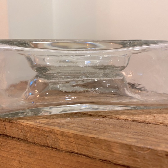 ROSENTHAL modern clear glass vase - Picture 4 of 4